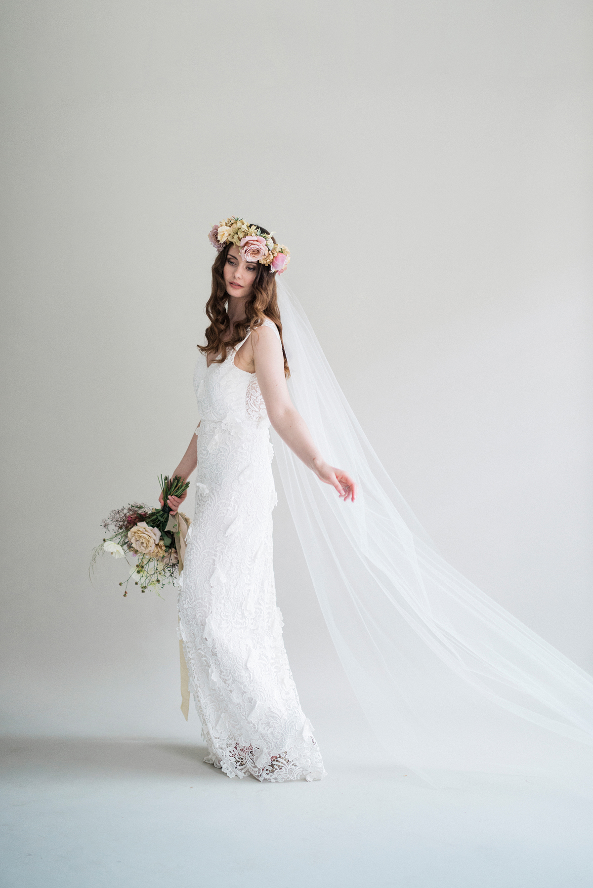 79 Sash Veil handmade dreamy wedding veils accessories