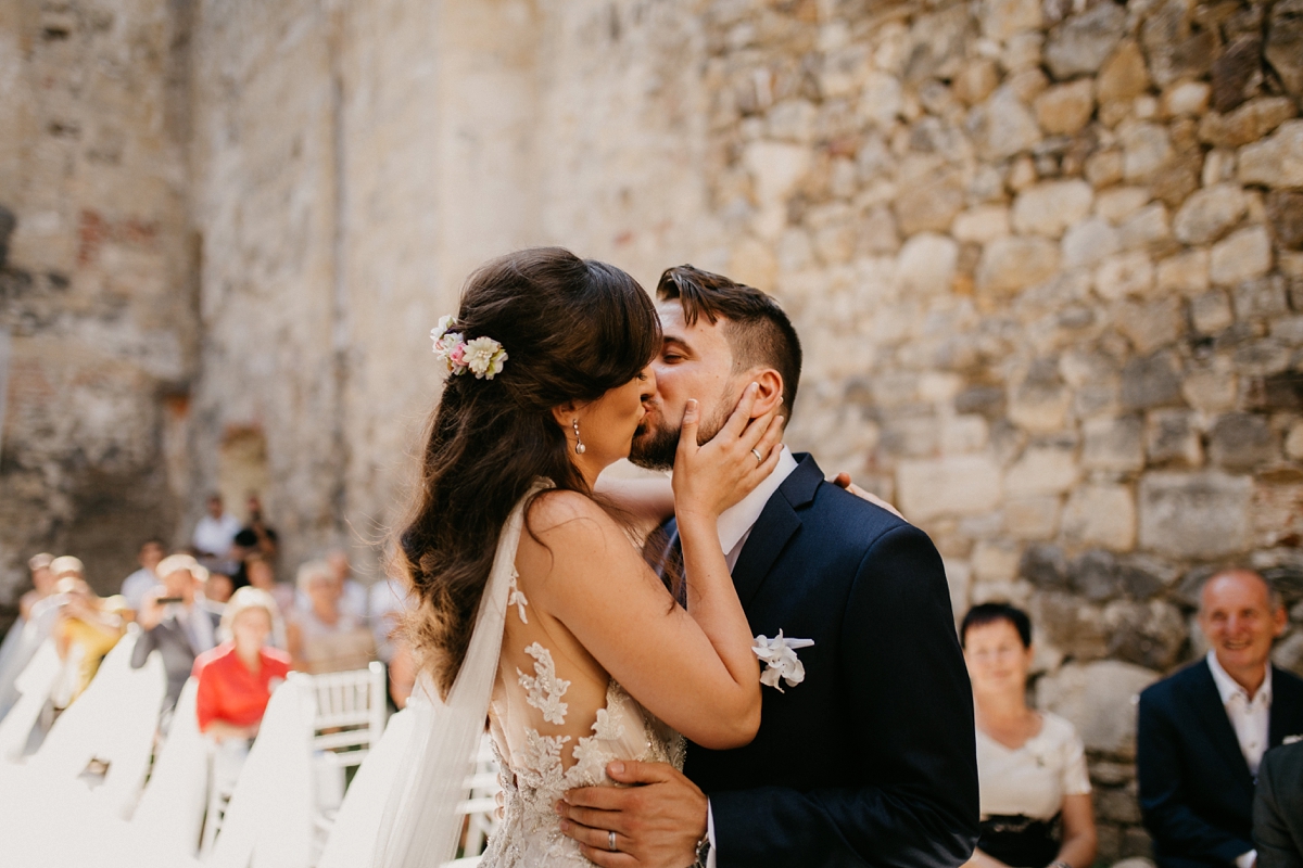 8 A Pronovias dress dreamy romantic wedding in Slovenia