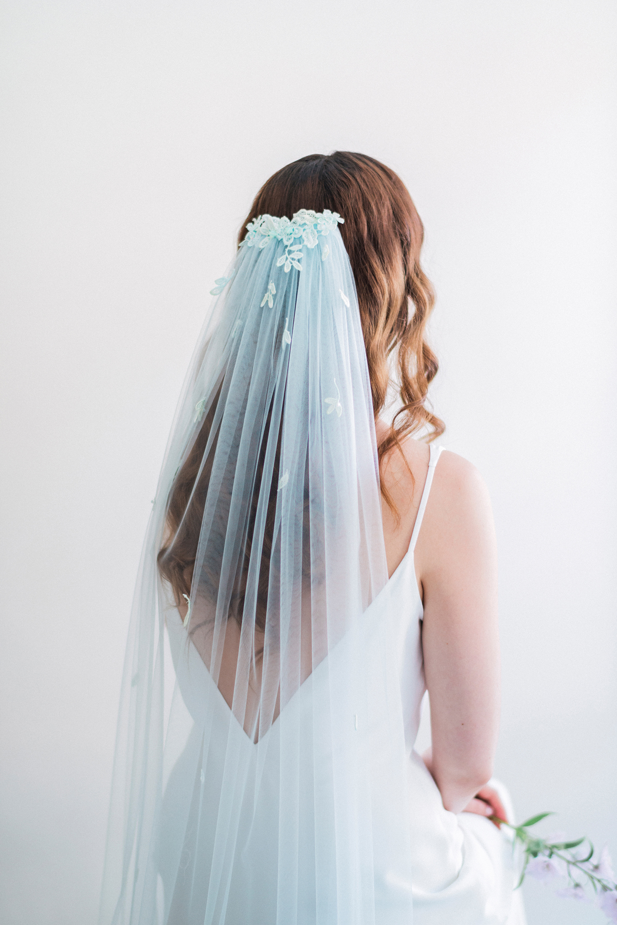 8 Sash Veil handmade dreamy wedding veils accessories