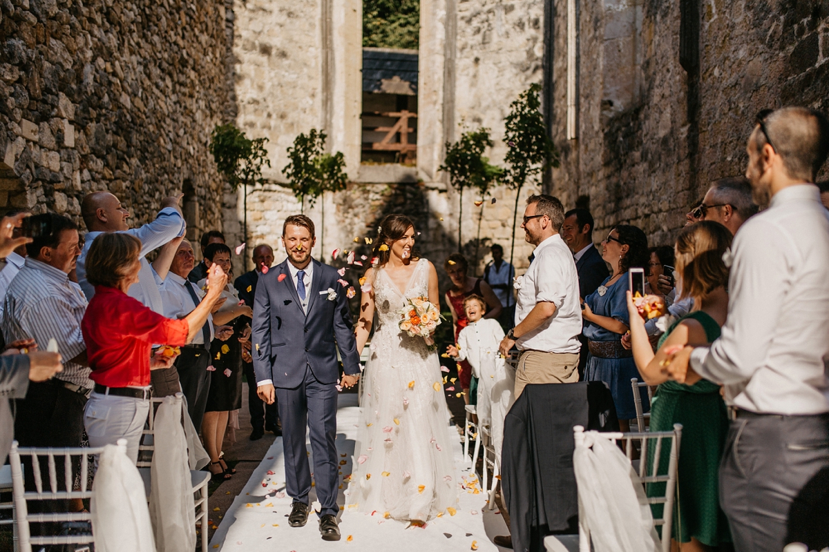 9 A Pronovias dress dreamy romantic wedding in Slovenia