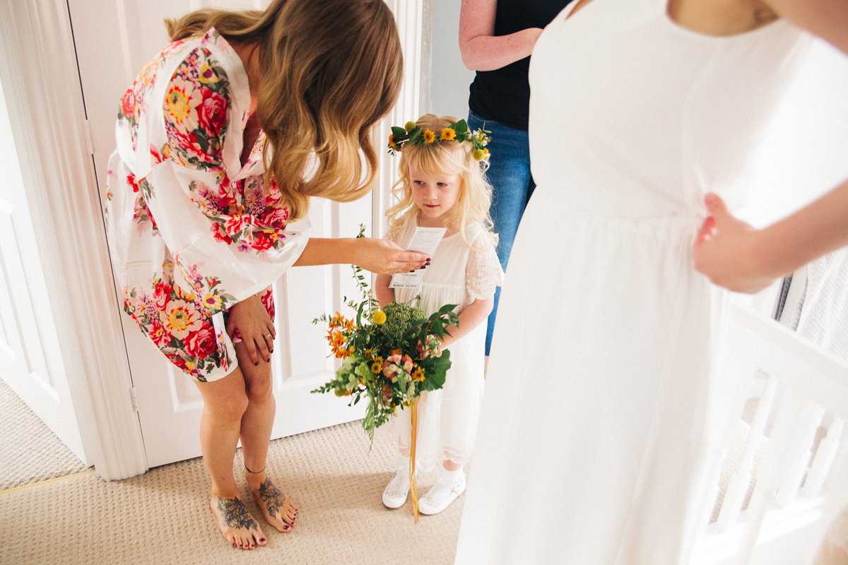 9 Eliza Jane Howell sequin dress for a laidback vintage inspired wedding. Photography by Sally T