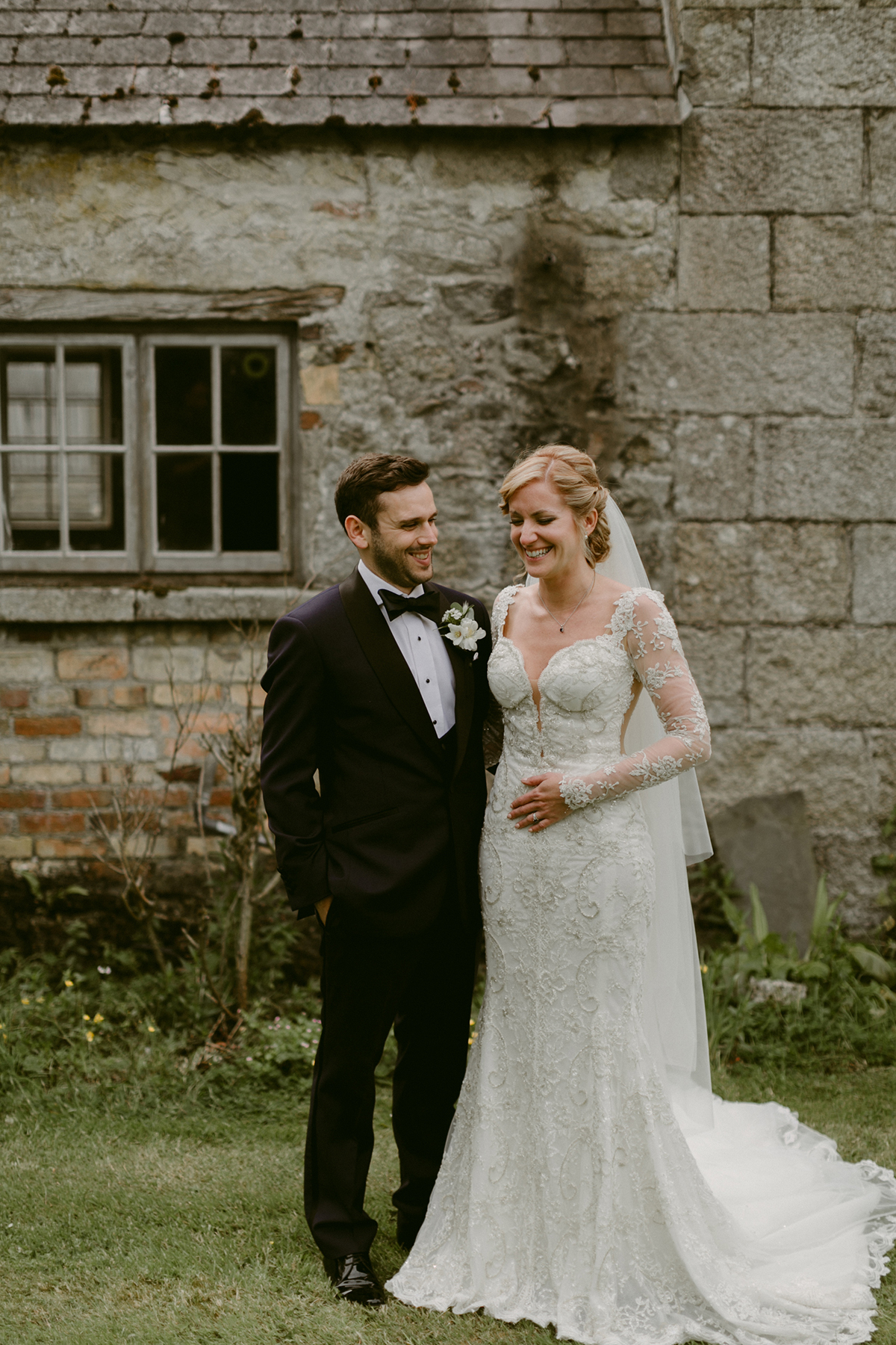 91 Galia Lahav glamour Irish country house wedding. Photography by Adam and Grace