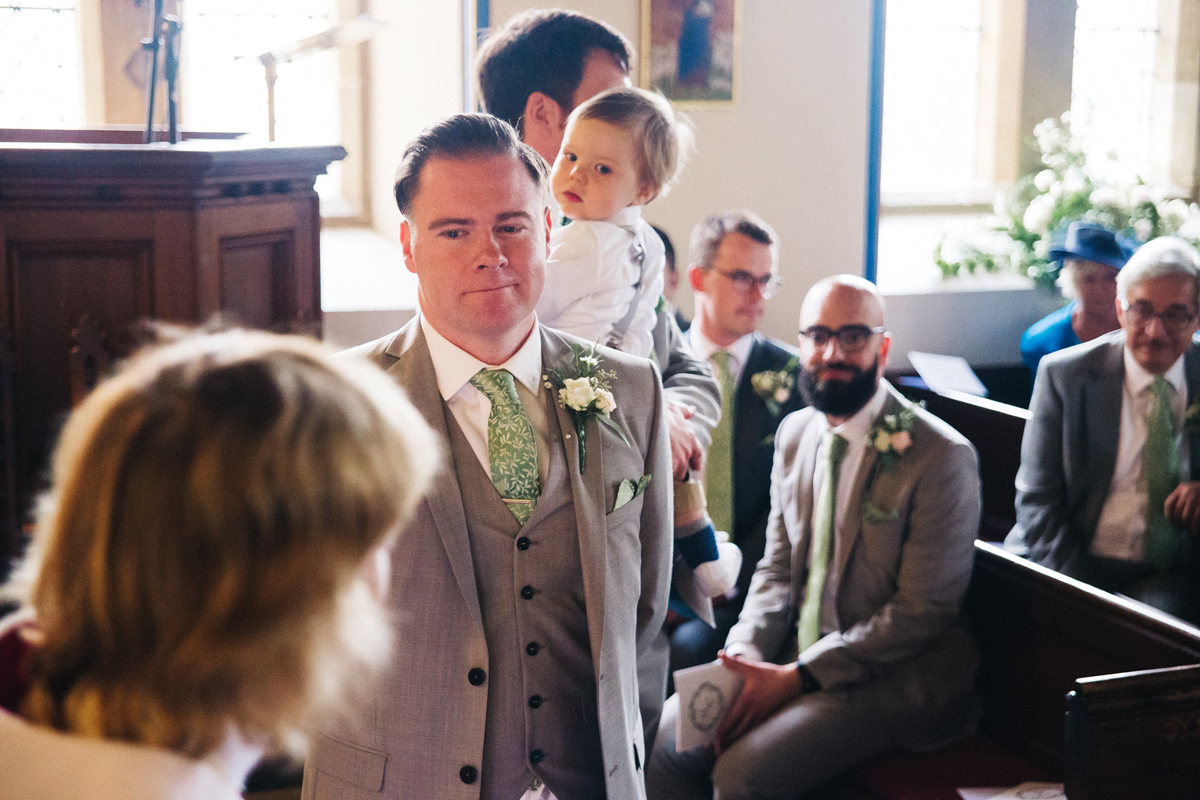 Botanical inspired green blush pink marquee wedding in North Yorkshire. Sally T Photography 26