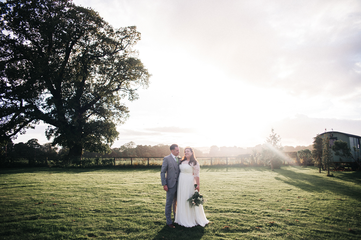 Botanical inspired green blush pink marquee wedding in North Yorkshire. Sally T Photography 47