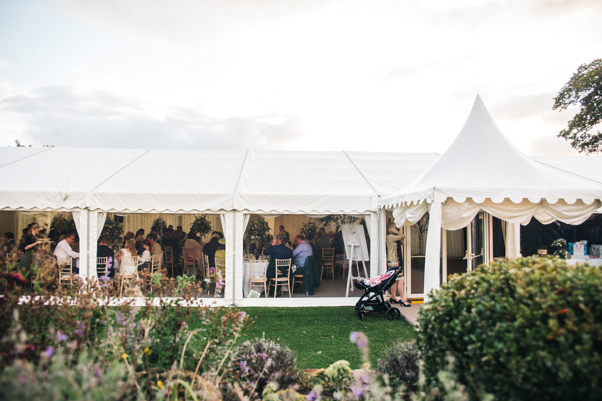 Botanical inspired green blush pink marquee wedding in North Yorkshire. Sally T Photography 52