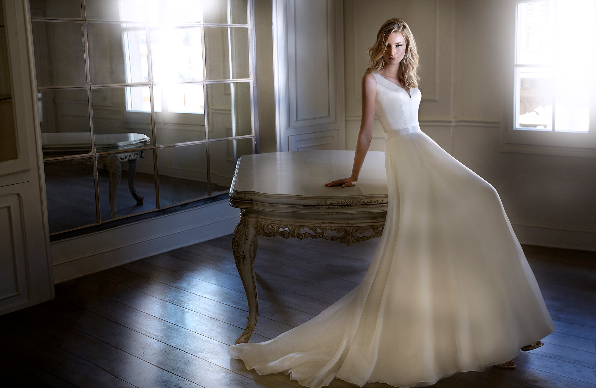 Caroline Castigliano luxury wedding dress CHELSEA