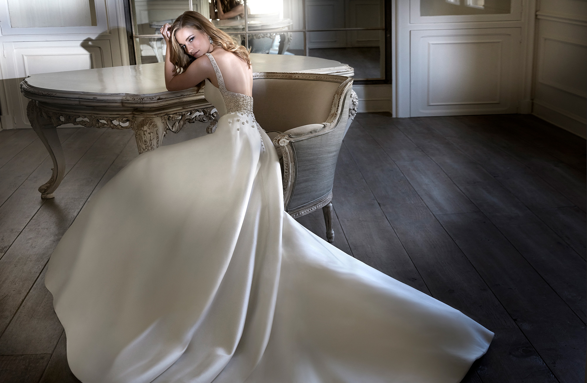 Caroline Castigliano luxury wedding dress SOCIETY GIRL