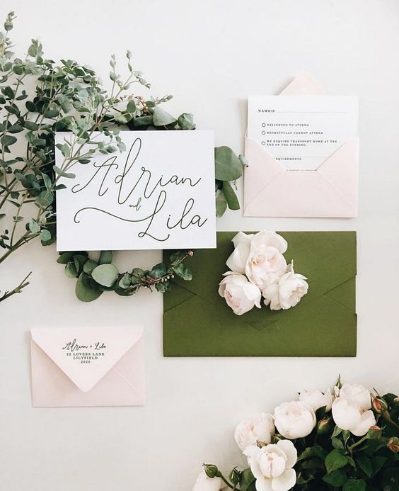 10 Story of Us modern colourful creative wedding stationery