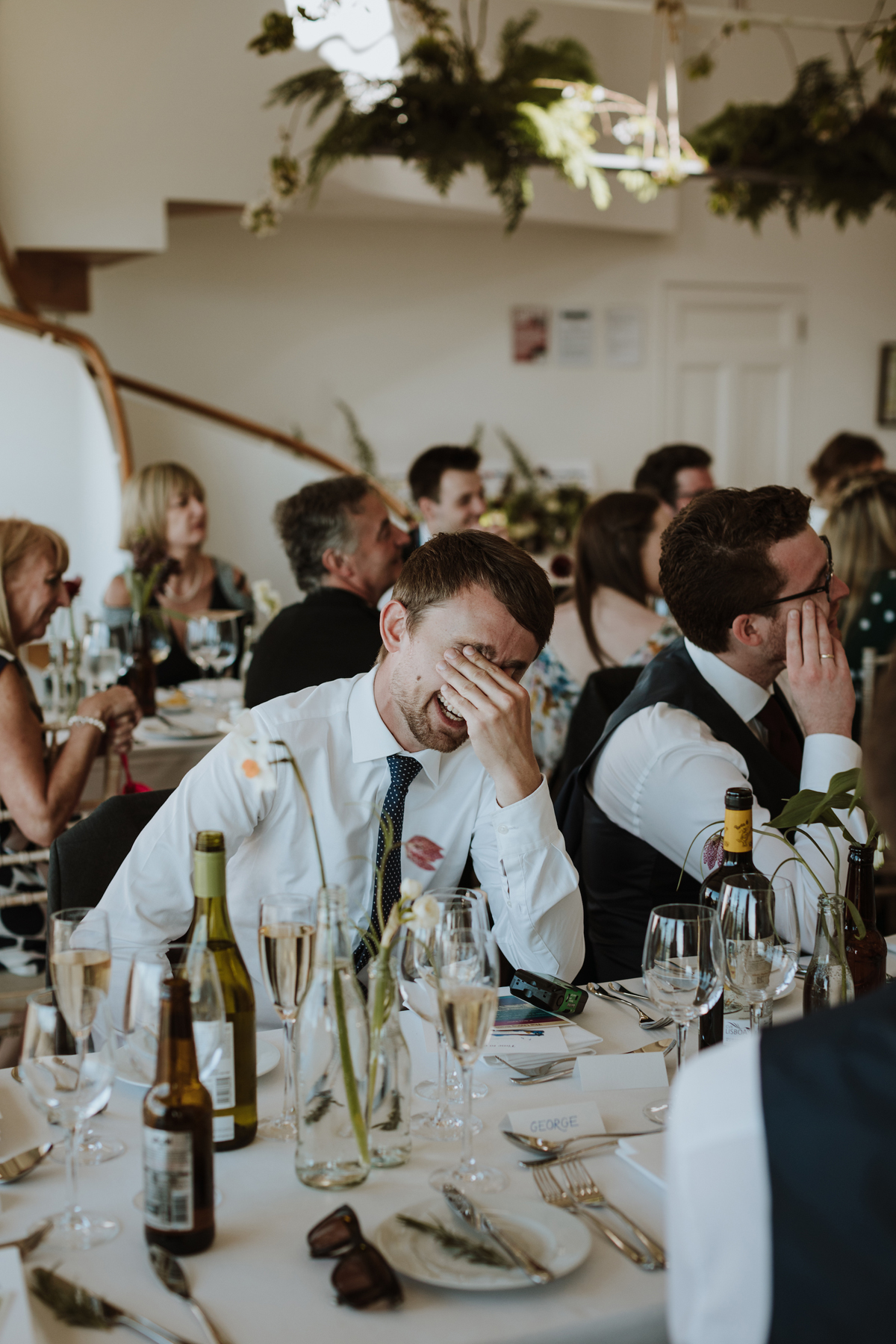 120 Minimalist natural Crear wedding Scottish coast Caro Weiss Photography