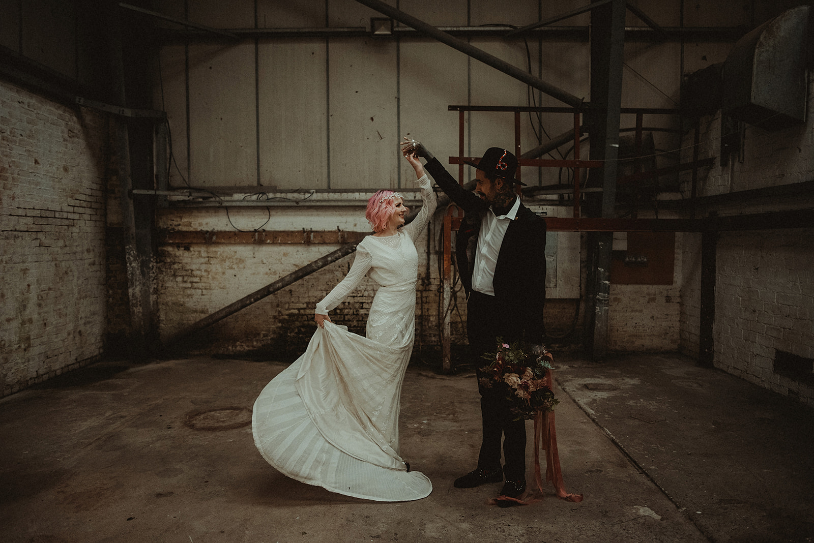 18 Story of Us modern colourful creative wedding stationery