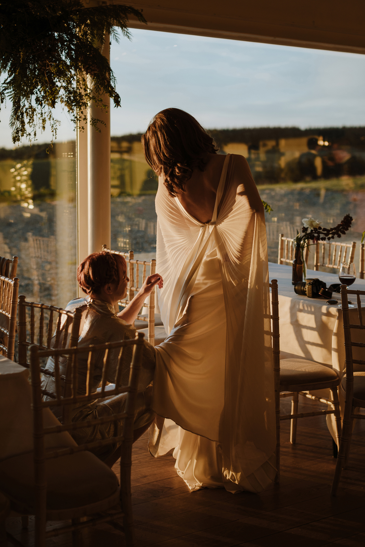 180 Minimalist natural Crear wedding Scottish coast Caro Weiss Photography