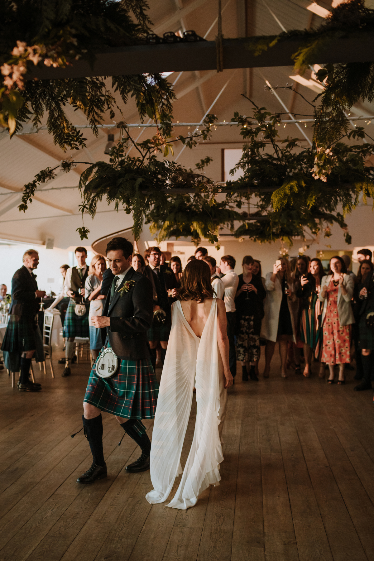 185 Minimalist natural Crear wedding Scottish coast Caro Weiss Photography