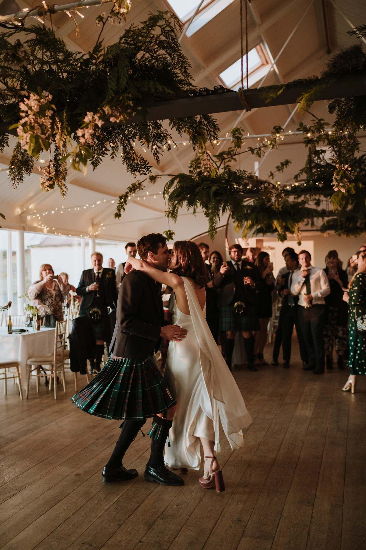 188 Minimalist natural Crear wedding Scottish coast Caro Weiss Photography
