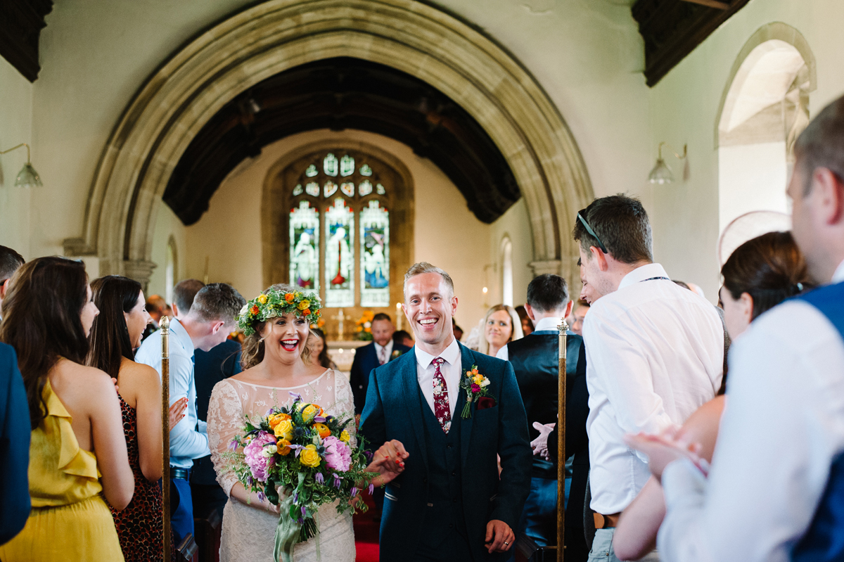 21 A vibrant handmade tipi wedding