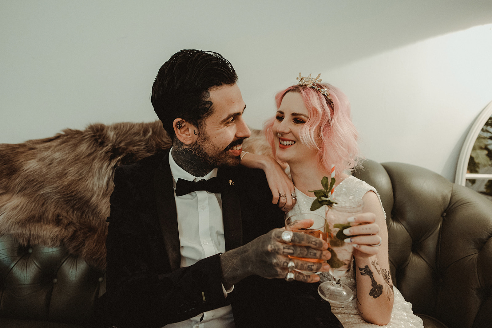 21 Story of Us modern colourful creative wedding stationery