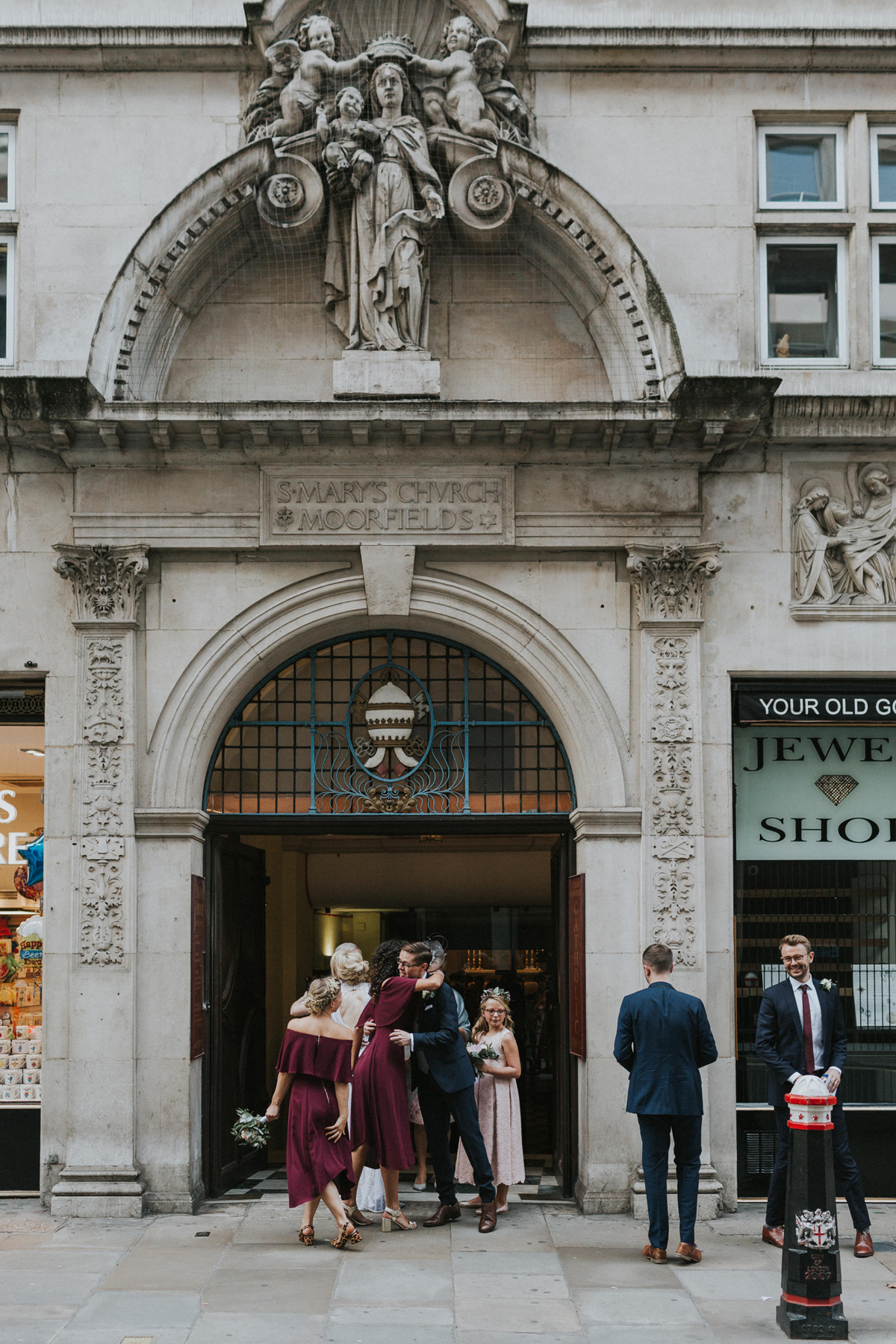 23 Modern London Devonshire Terrace wedding Paper Cranes We Heart Pictures Photography 1