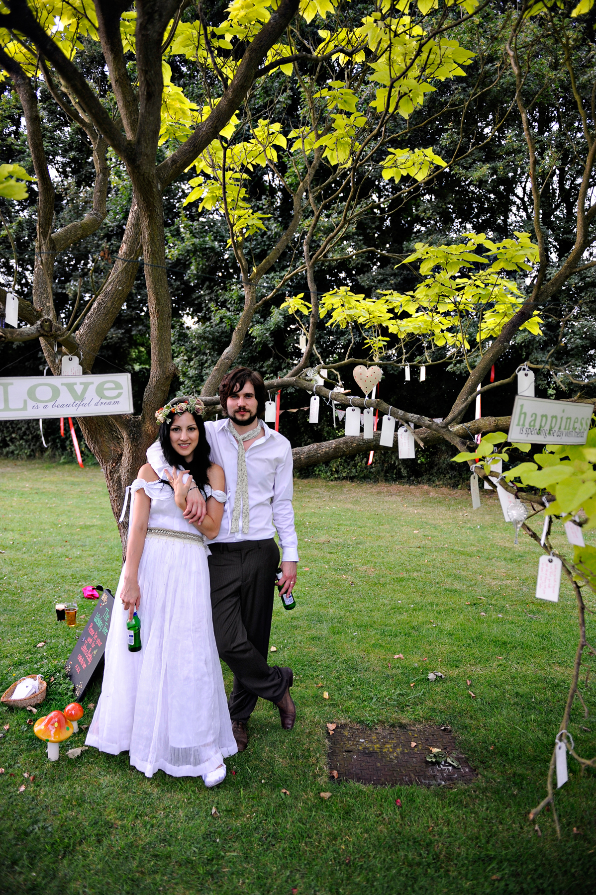254 2008 vintage wedding Becky Hoh Hale Most Curious Love My Dress Wedding Blog