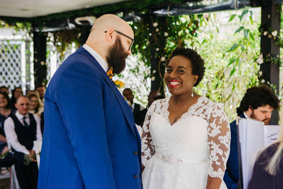 31 Vibrant colourful English Ghanaian fusion wedding