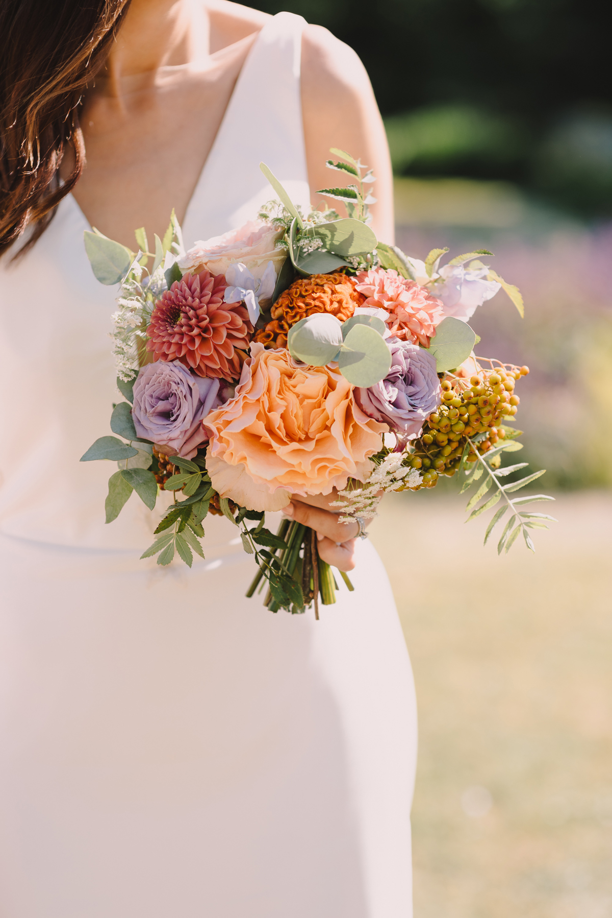 36 Romona Kerveza dress colourful Cotswolds wedding. Modern Vintage Weddings Photography