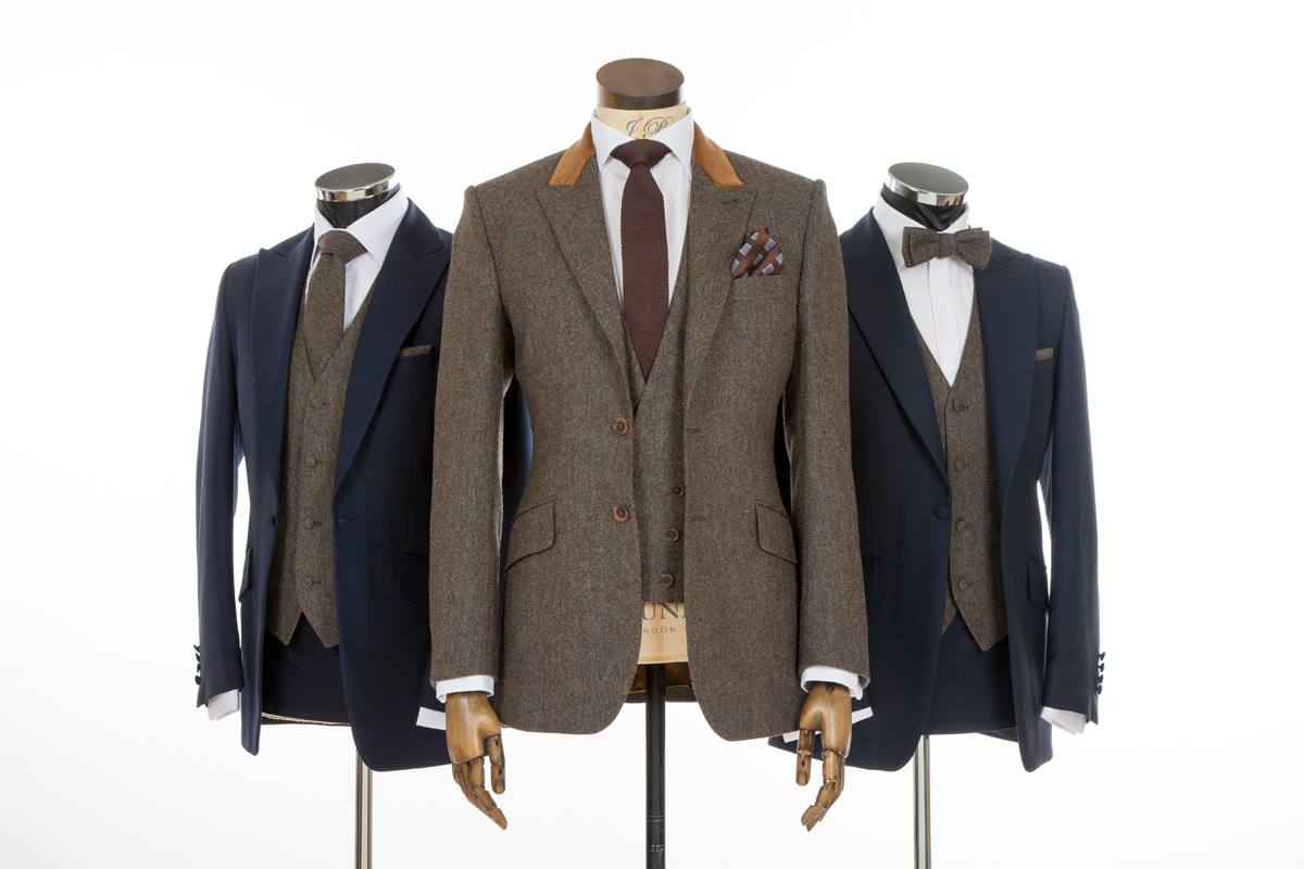 4 Jack Bunneys grooms suits accessories