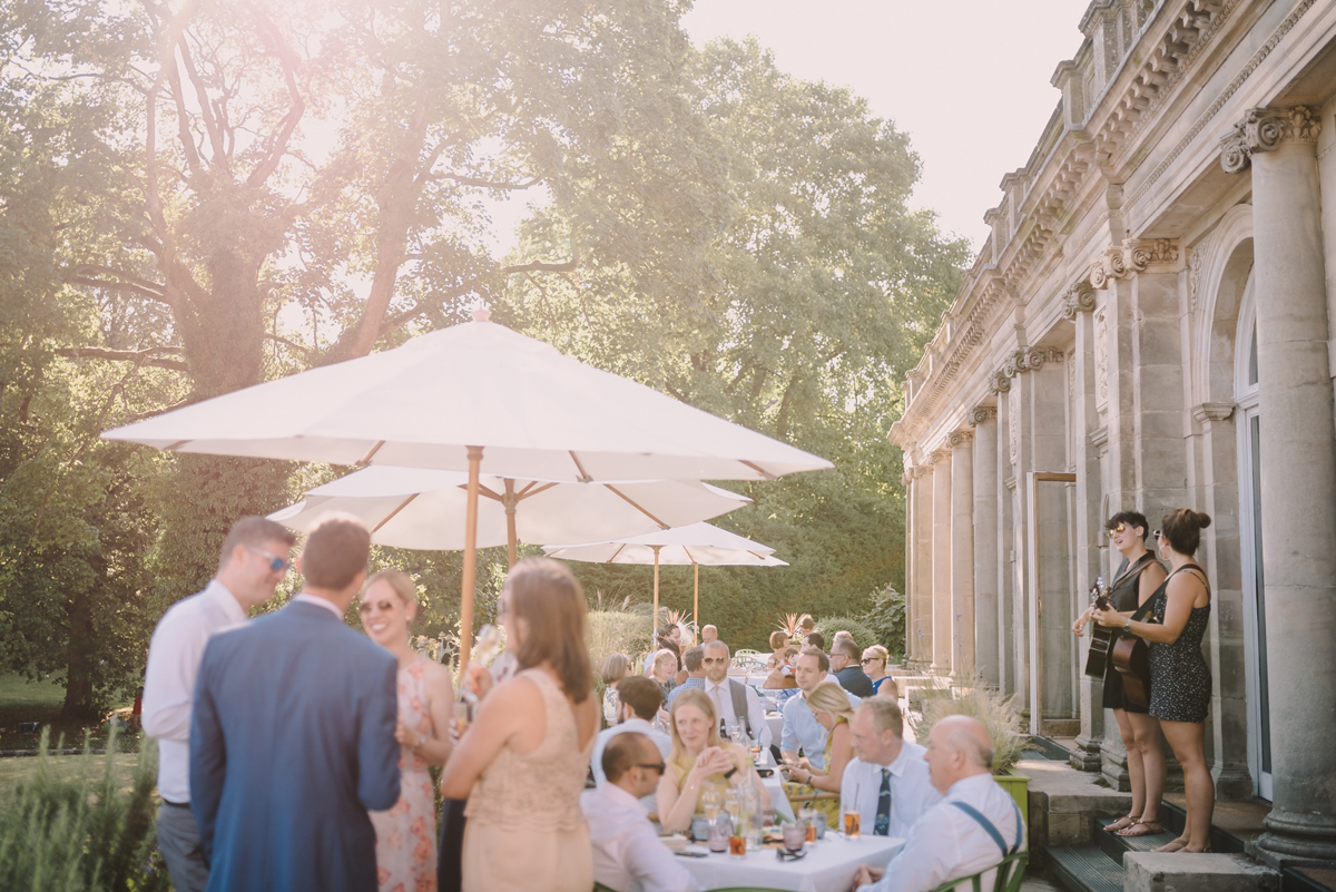 40 Romona Kerveza dress colourful Cotswolds wedding. Modern Vintage Weddings Photography