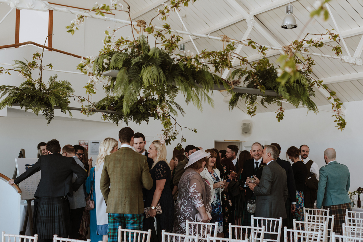 43 Minimalist natural Crear wedding Scottish coast Caro Weiss Photography