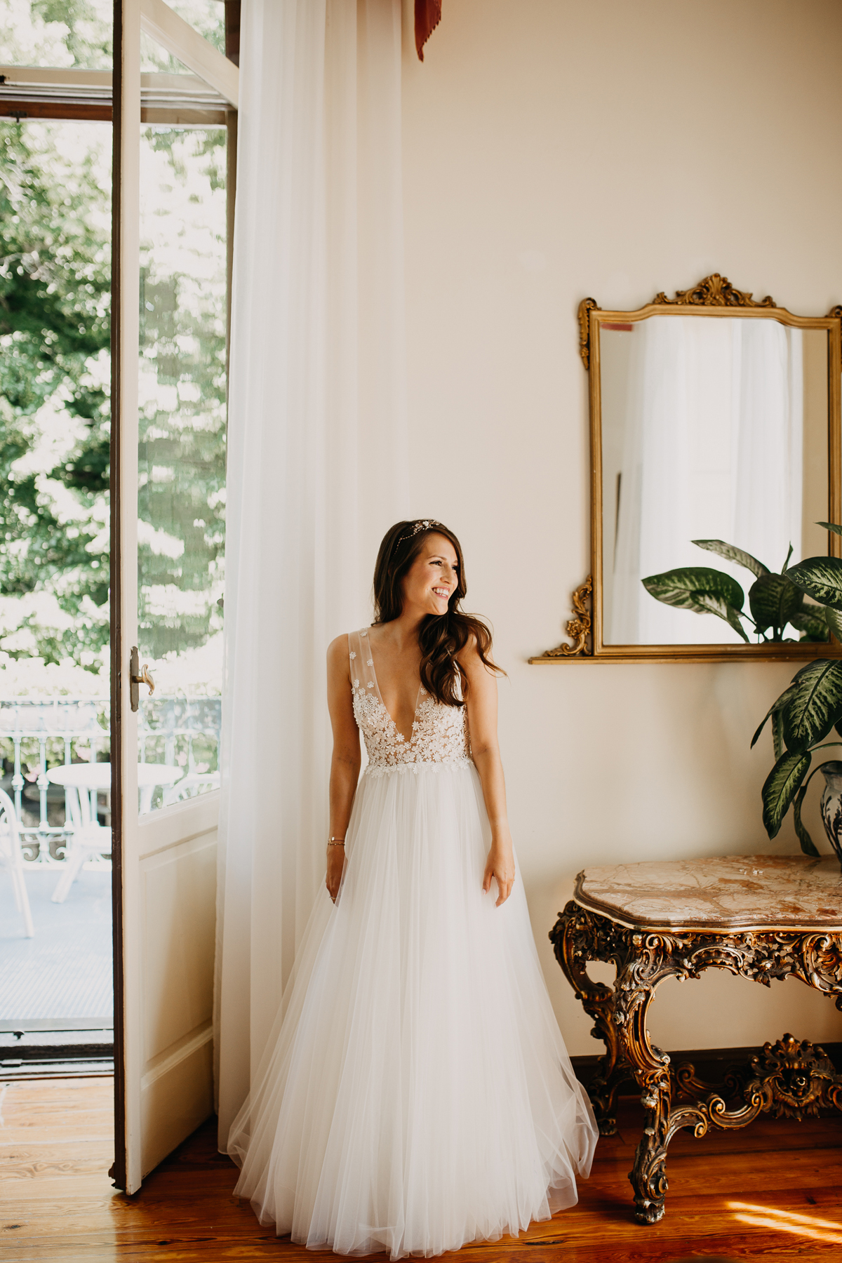 44 Kaviar Gauche dress Mediterranean inspired wedding