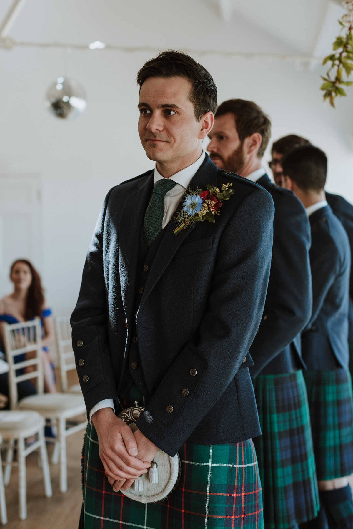 47 Minimalist natural Crear wedding Scottish coast Caro Weiss Photography