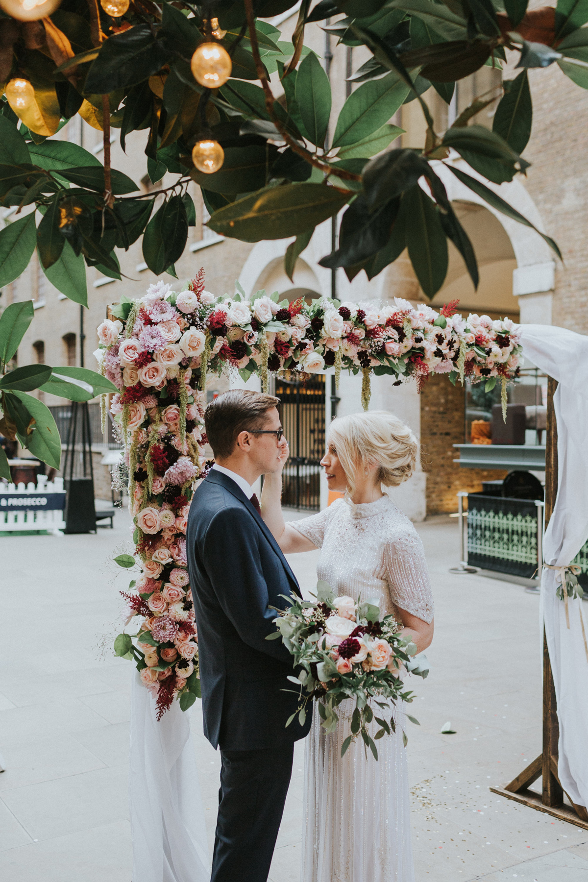 54 Modern London Devonshire Terrace wedding Paper Cranes We Heart Pictures Photography 1