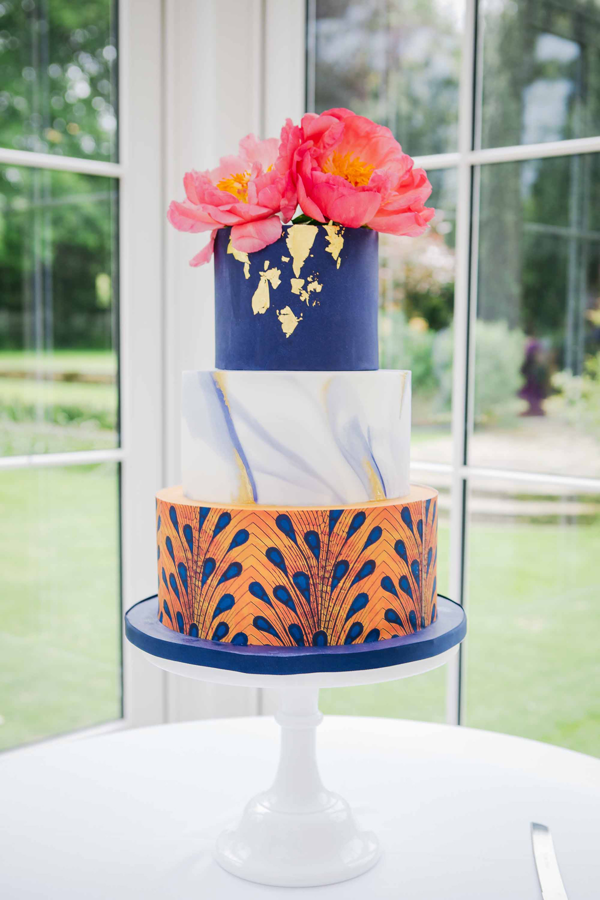 57 Vibrant colourful English Ghanaian fusion wedding