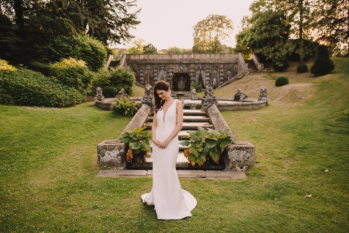 61 Romona Kerveza dress colourful Cotswolds wedding. Modern Vintage Weddings Photography