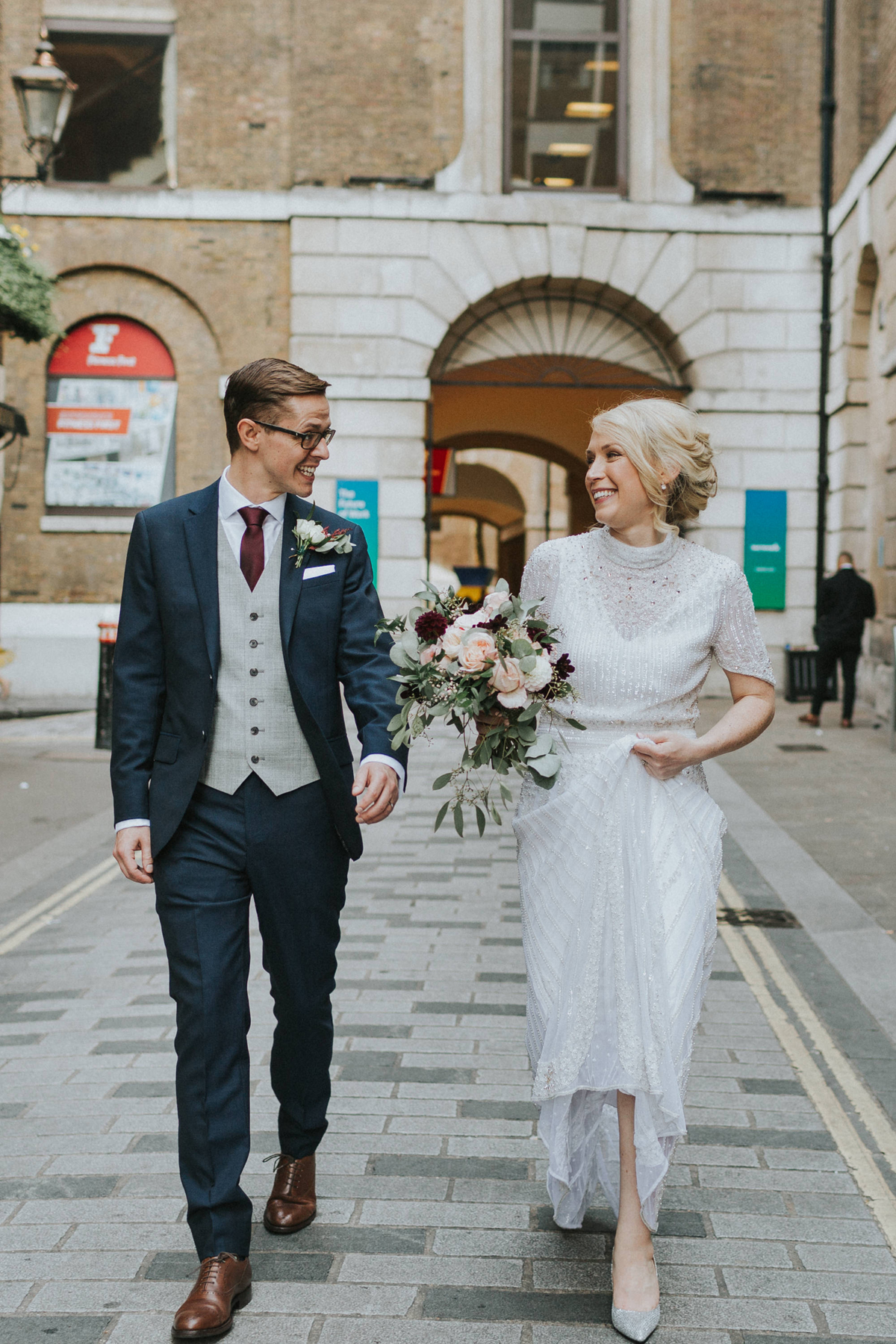 62 Modern London Devonshire Terrace wedding Paper Cranes We Heart Pictures Photography 1