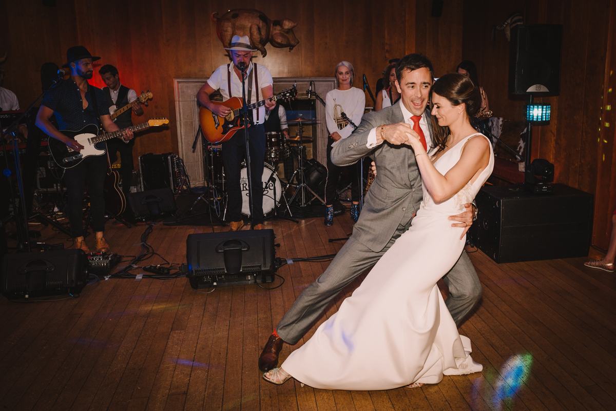 67 Romona Kerveza dress colourful Cotswolds wedding. Modern Vintage Weddings Photography