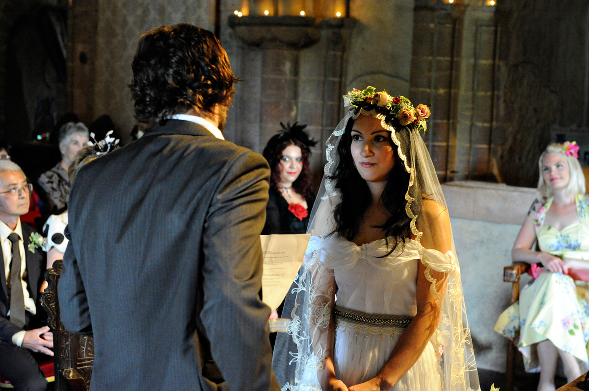 72 2008 vintage wedding Becky Hoh Hale Most Curious Love My Dress Wedding Blog