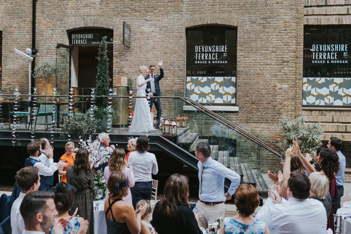 74 Modern London Devonshire Terrace wedding Paper Cranes We Heart Pictures Photography 1