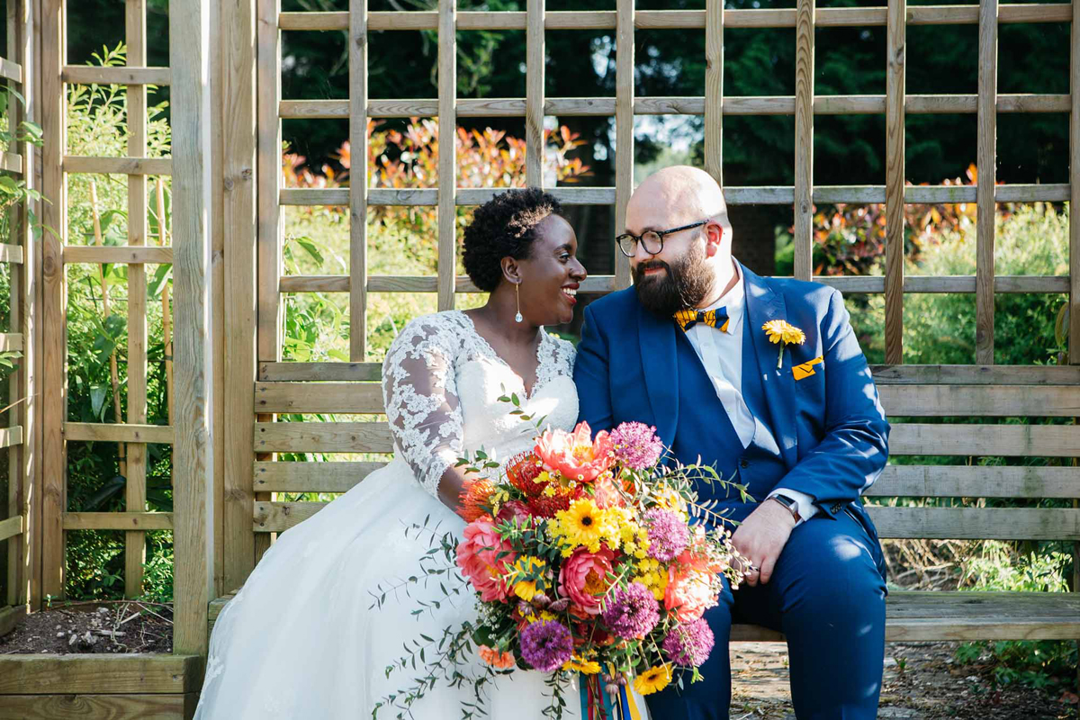 80 Vibrant colourful English Ghanaian fusion wedding