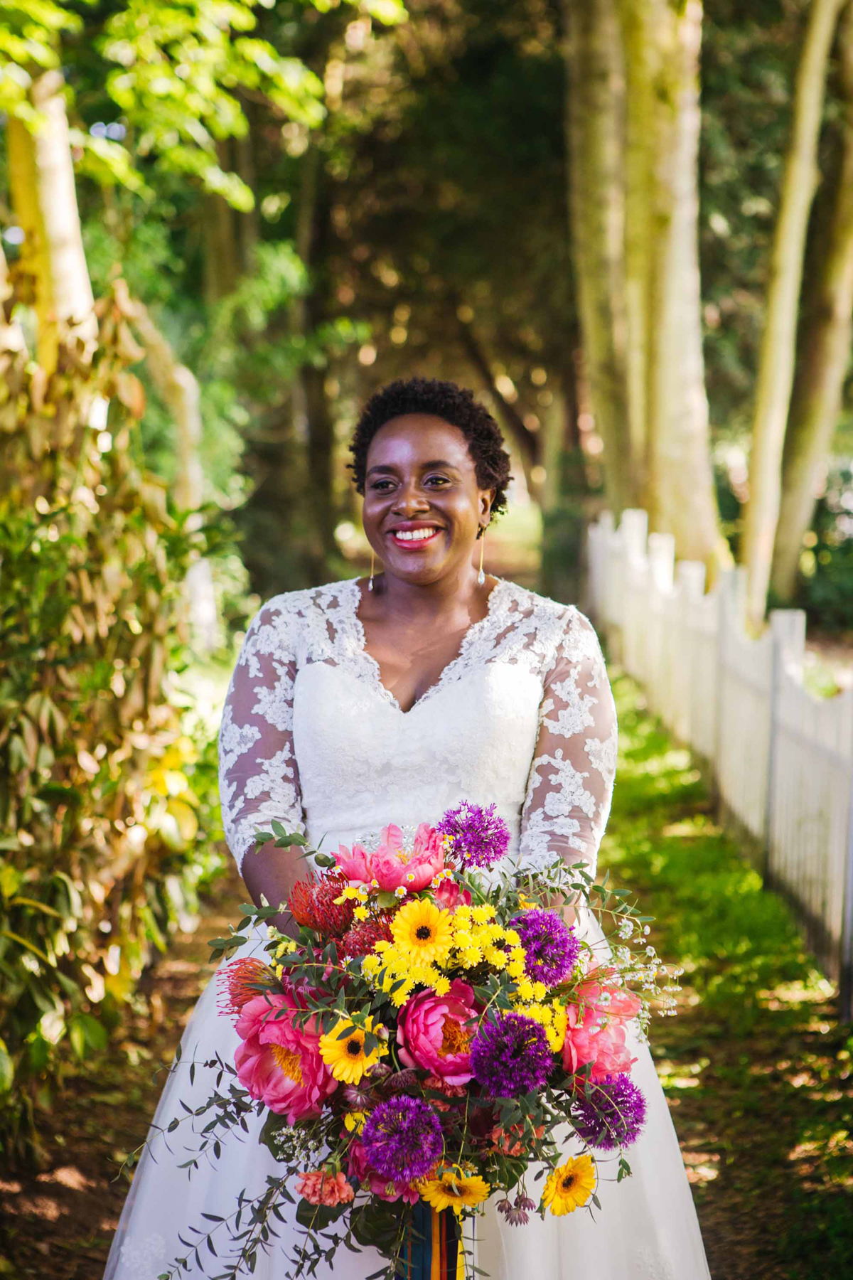 82 Vibrant colourful English Ghanaian fusion wedding