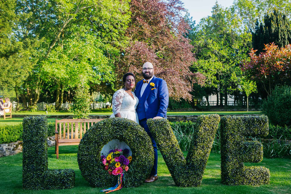 83 Vibrant colourful English Ghanaian fusion wedding