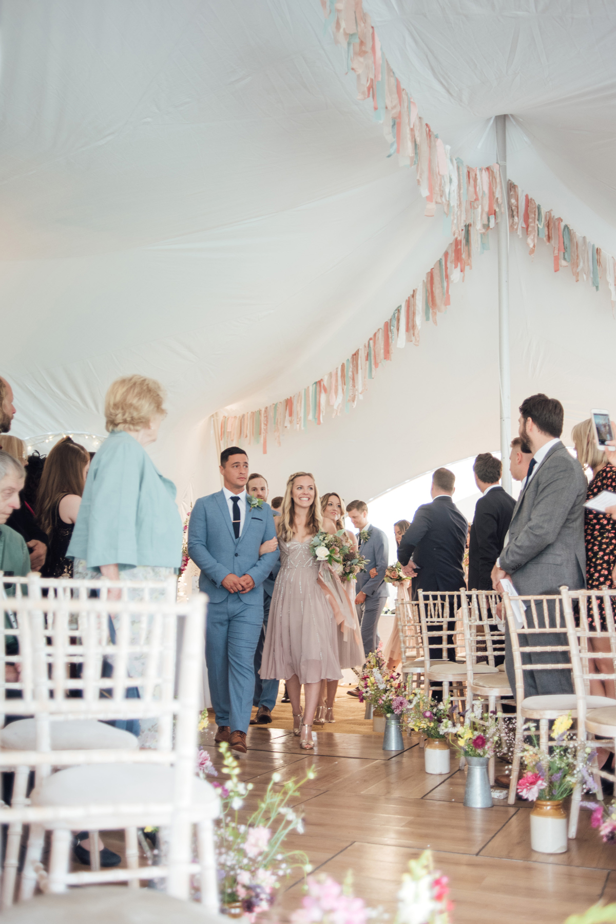 84 Maggie Sottero dress rainy day farm wedding Liberty Pearl Photography