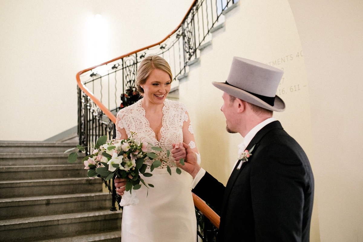 Old Holywood glamour magical winter wedding Berlin Oh Hedwig Photography 4