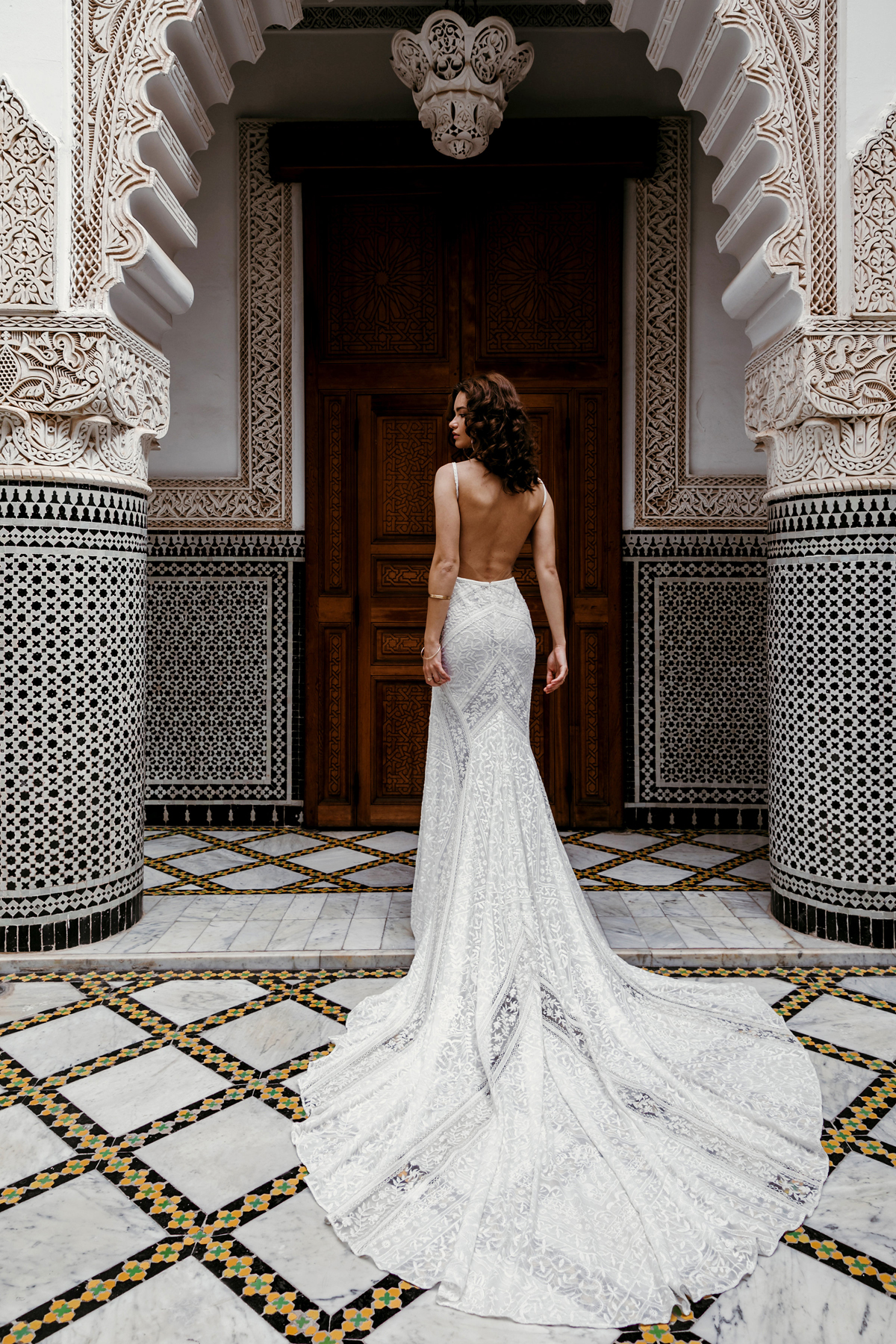 Rue De Seine 2019 Tulum gown medina veil 29A6398
