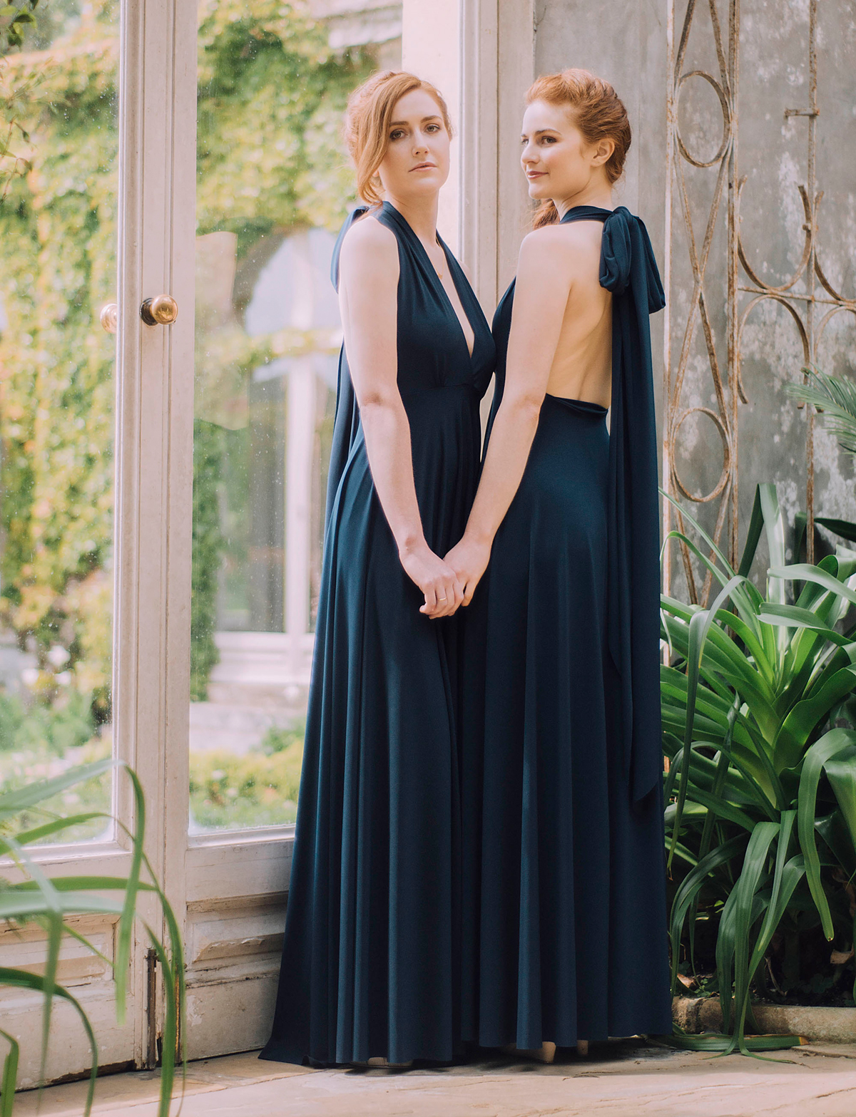 Willow Pearl multiway bridesmaids dresses Willow multiway dresses in Soft Navy