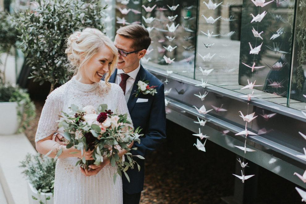 A Modern, Contemporary, Japanese Inspired Wedding at Devonshire Terrace in London 2 weheartpictures SineadMichael 0085