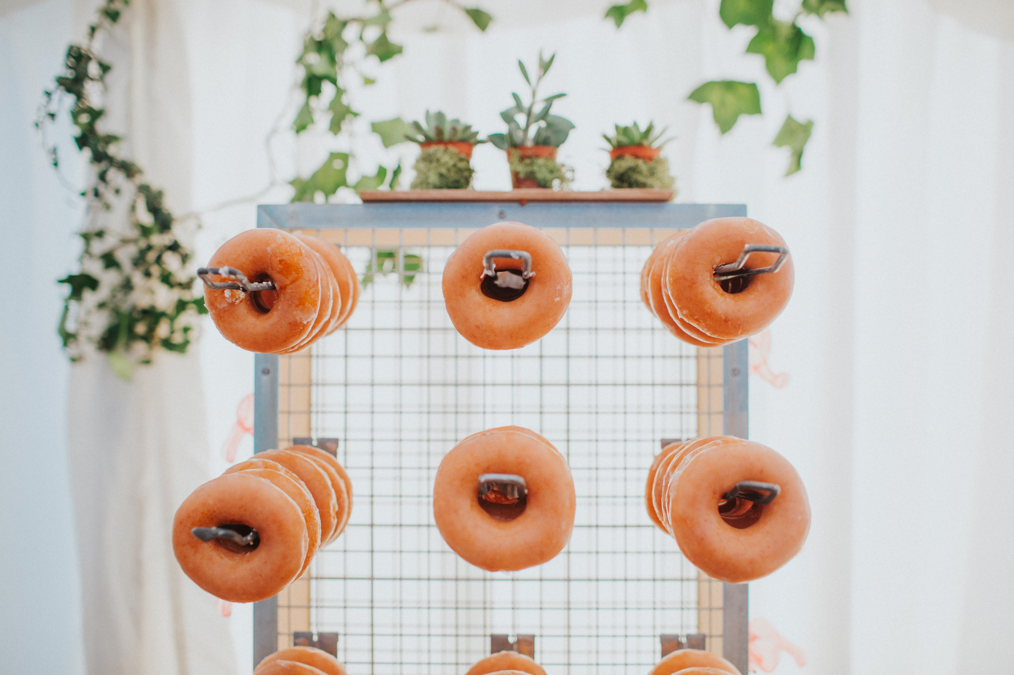 01 wedding doughnut wall