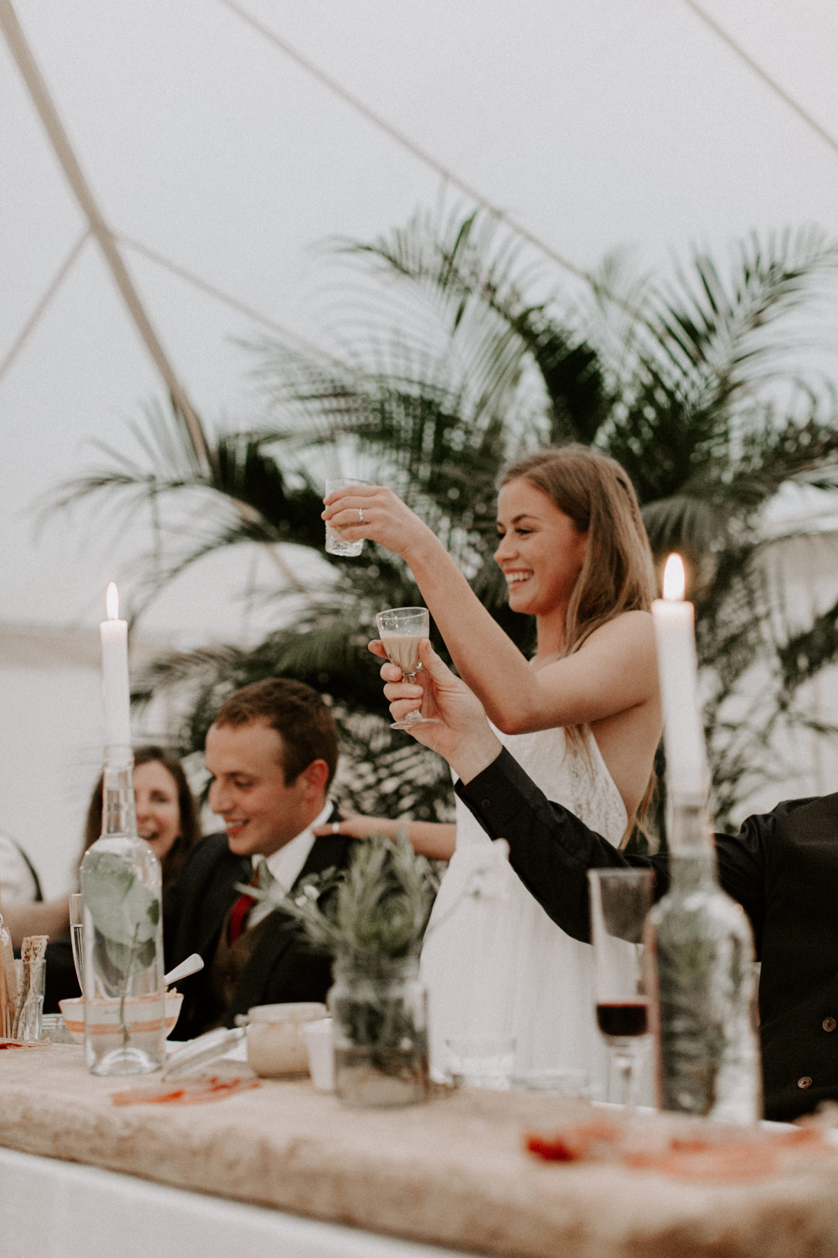 124 A Watters by Willowby dress for a moody seaside wedding