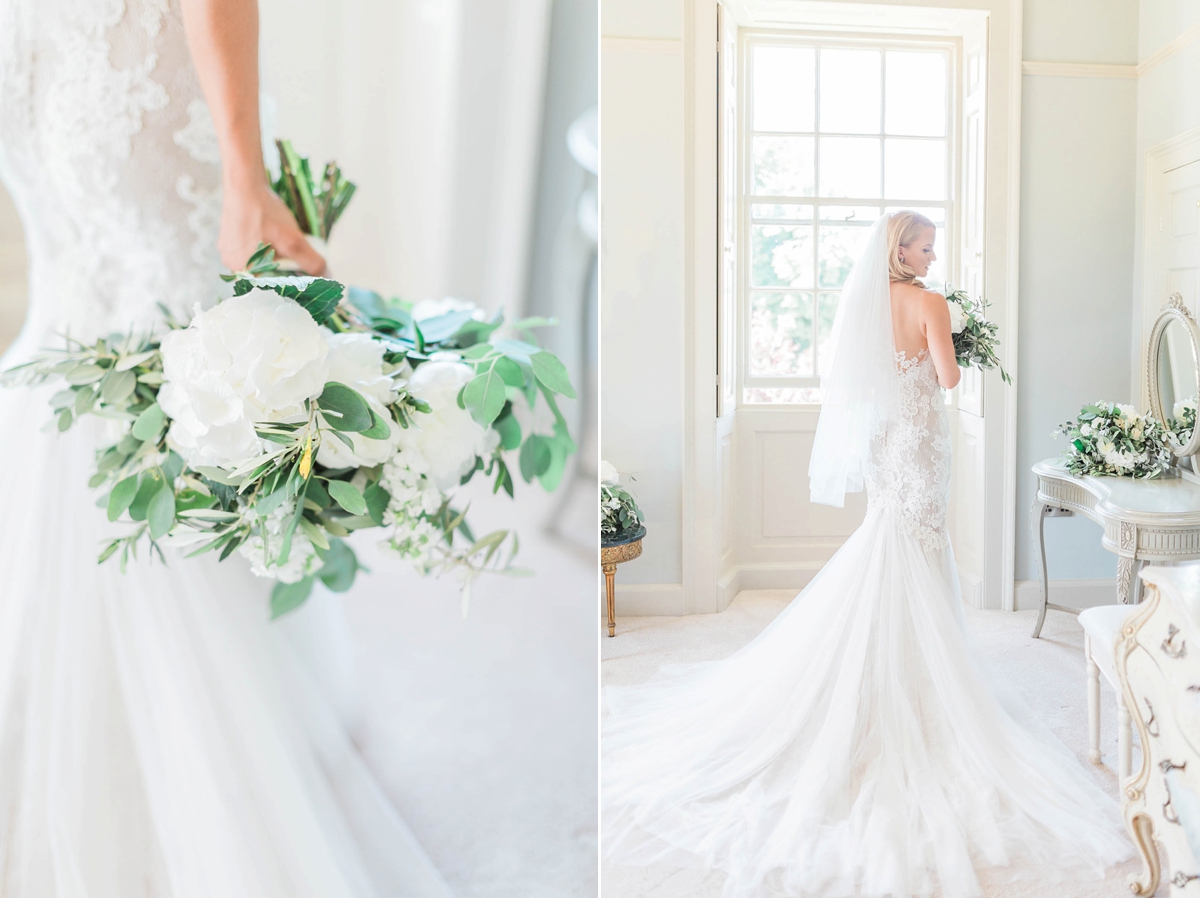 An Elegant and Pared Back Summer Wedding at Newton Hall Northumberland 10