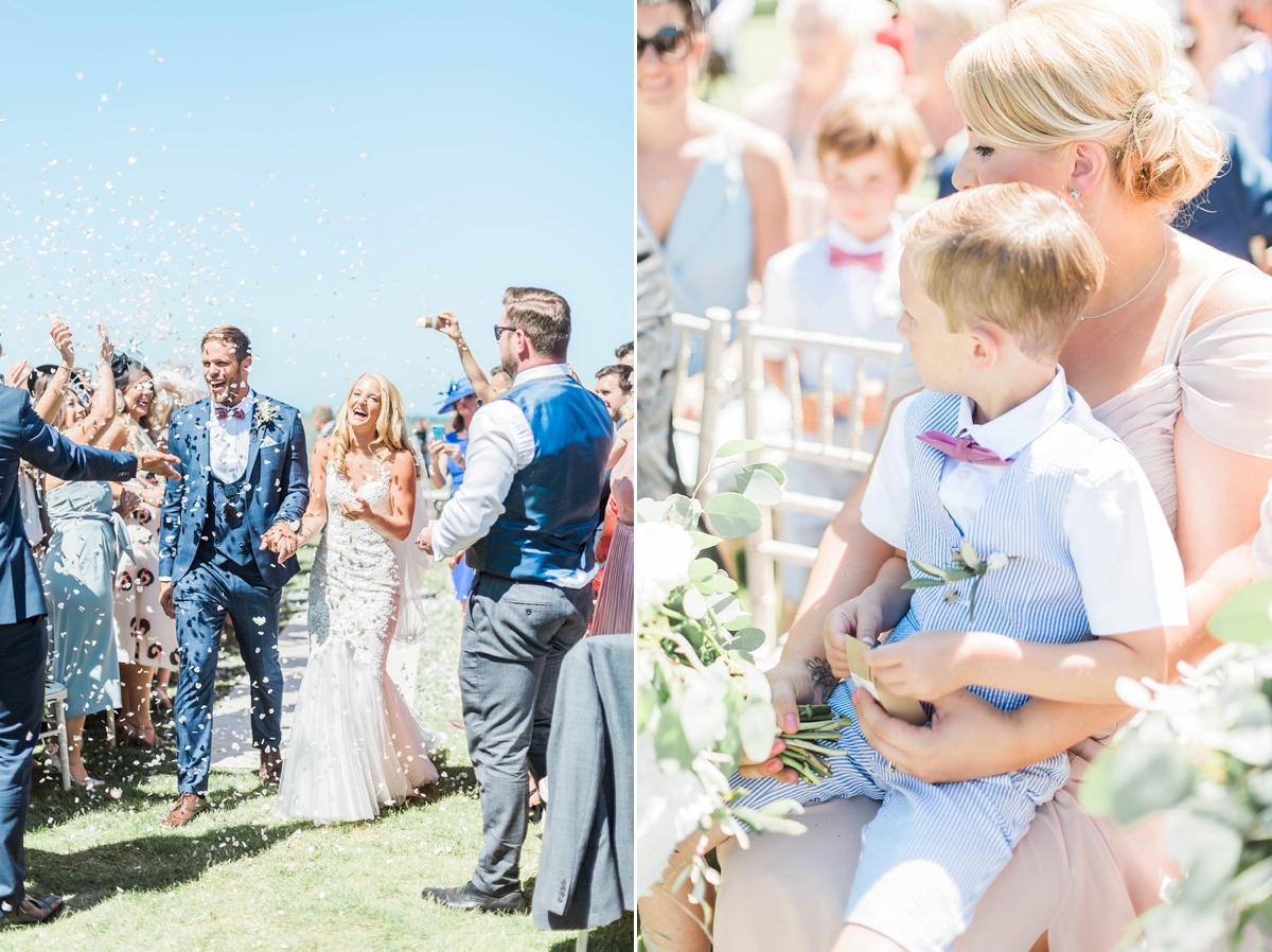 An Elegant and Pared Back Summer Wedding at Newton Hall Northumberland 16