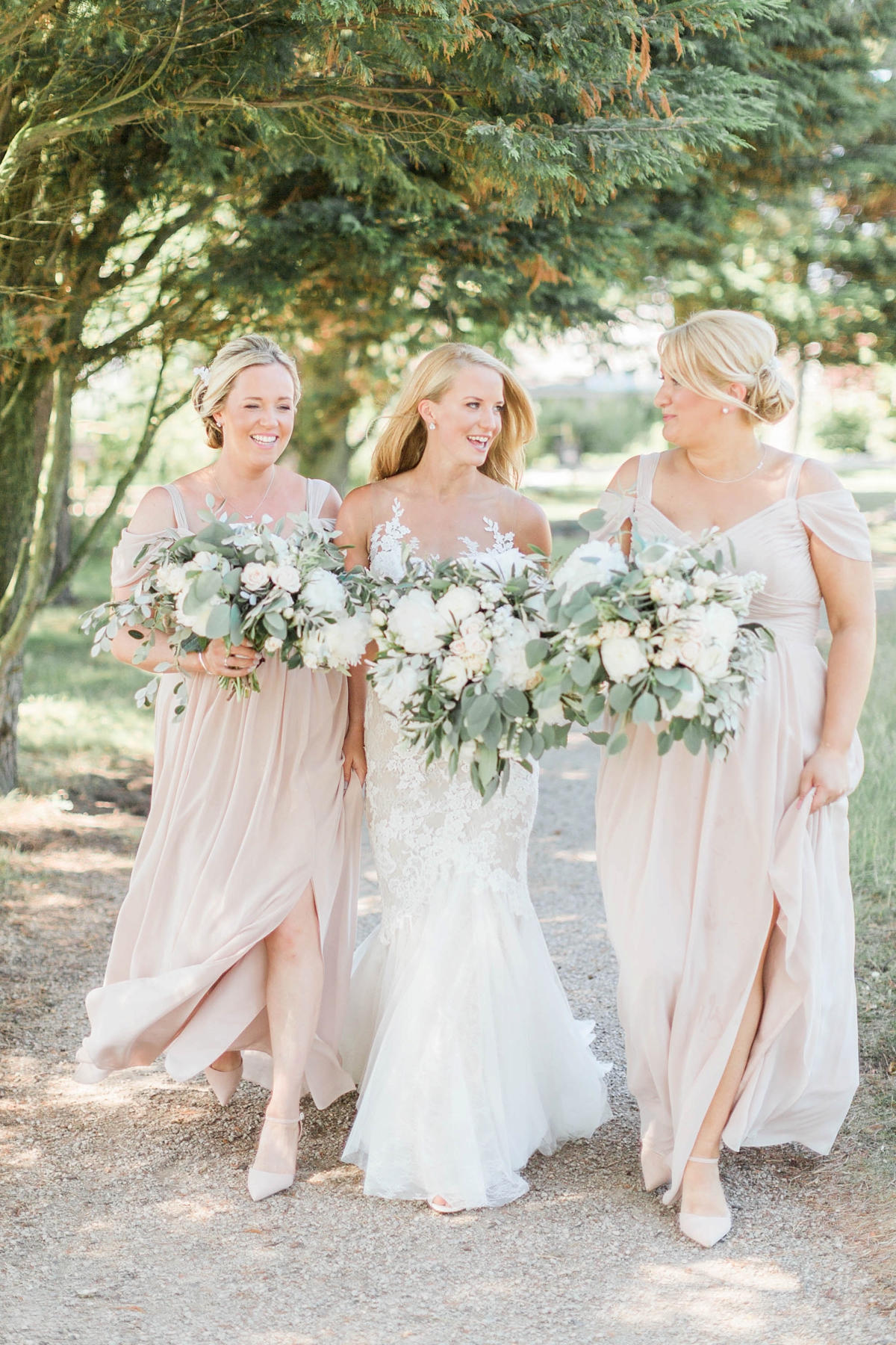 An Elegant and Pared Back Summer Wedding at Newton Hall Northumberland 17