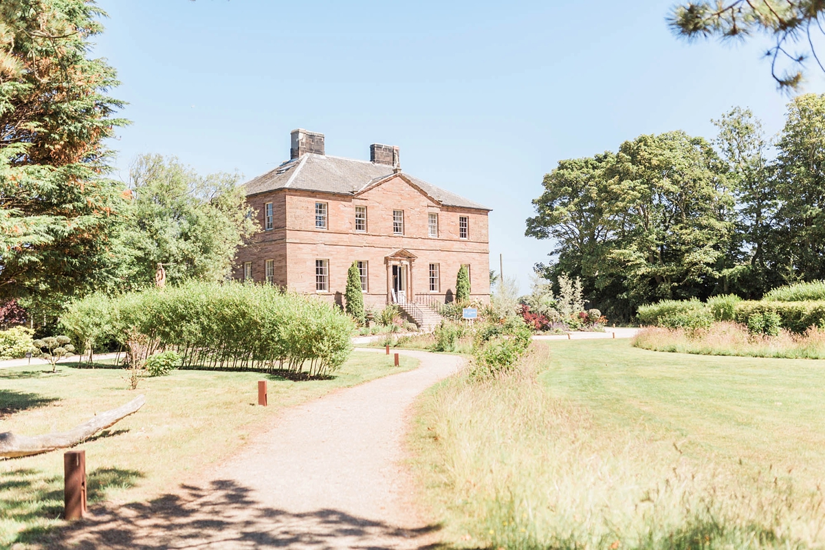 An Elegant and Pared Back Summer Wedding at Newton Hall Northumberland 4