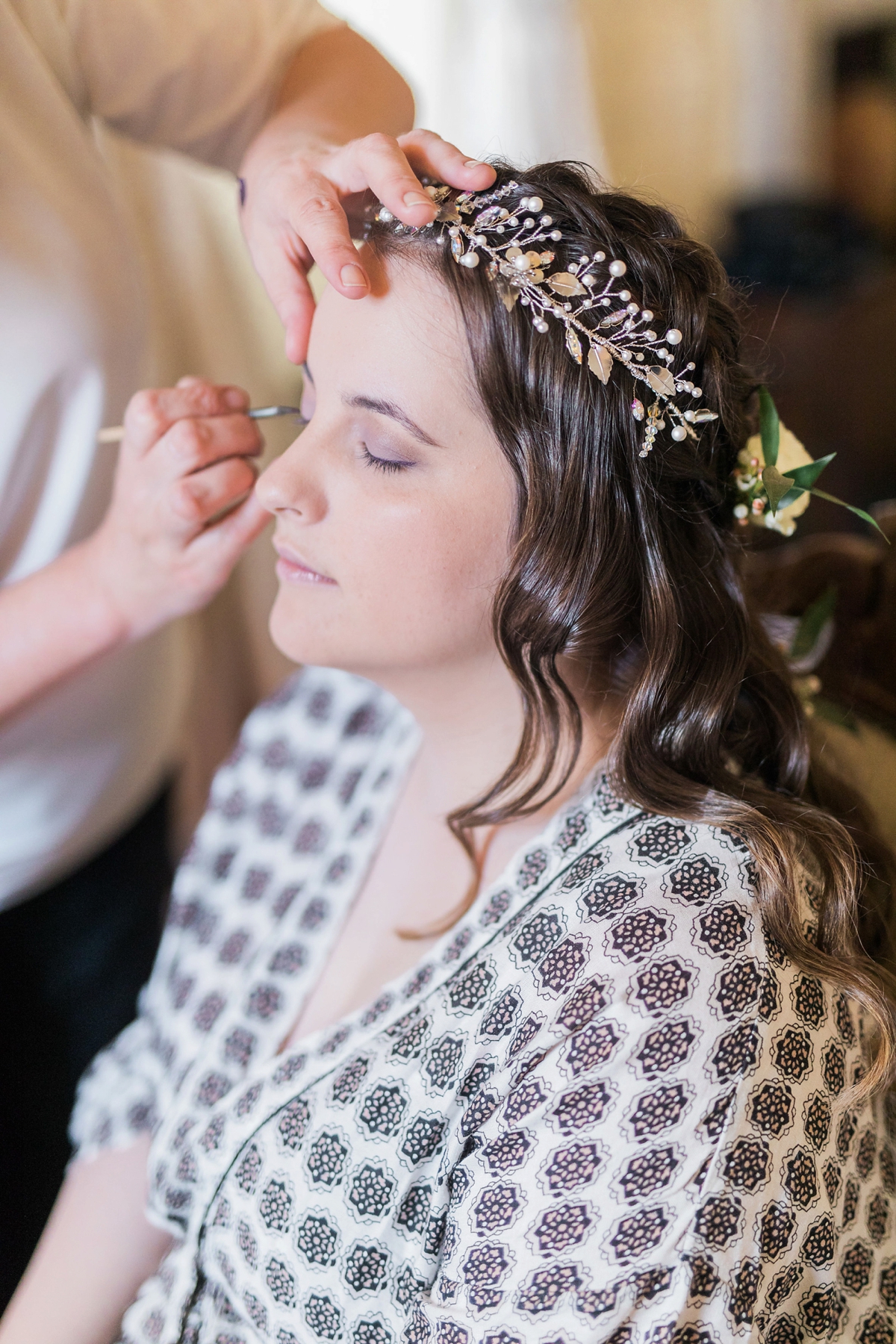 Anna Campell dress Scottish handfasting wedding 7